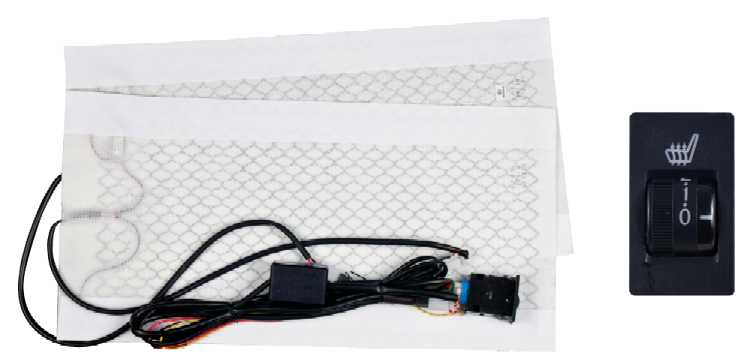 Deluxe Carbon Seat Fiber Heater Kit