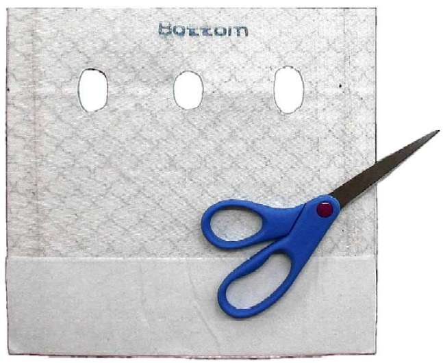 Cut to Fit and punch holes