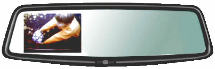 Slimline OEM Mirror w/ 16:9 LCD Dsiplay