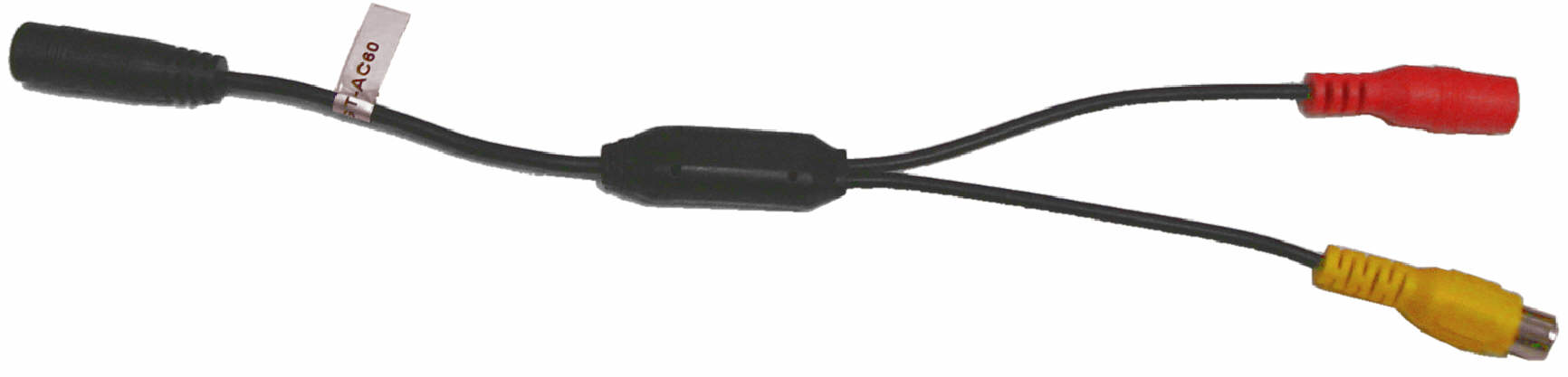 RCA & Pwr Pigtail for Stud Mount Cameras