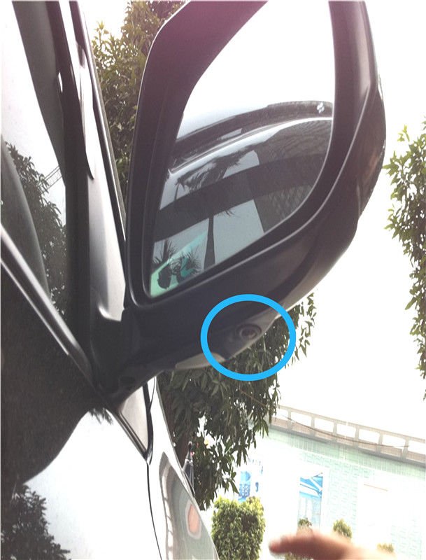 Side view clearance mirror camera kit
