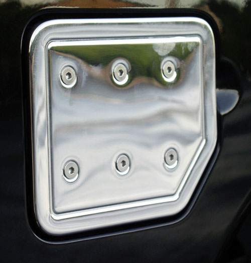 Chrome Fuel Door Cover