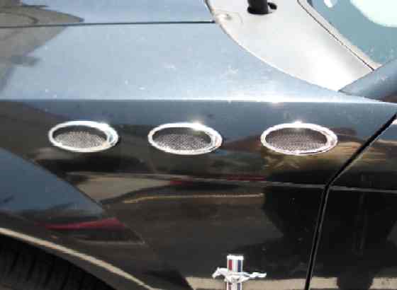 Oval Fender Vents
