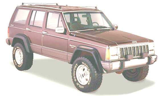 Jeep Cherokee Classic (ribbed roof)
