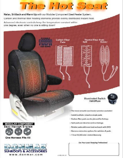 Modular Seat Heaters