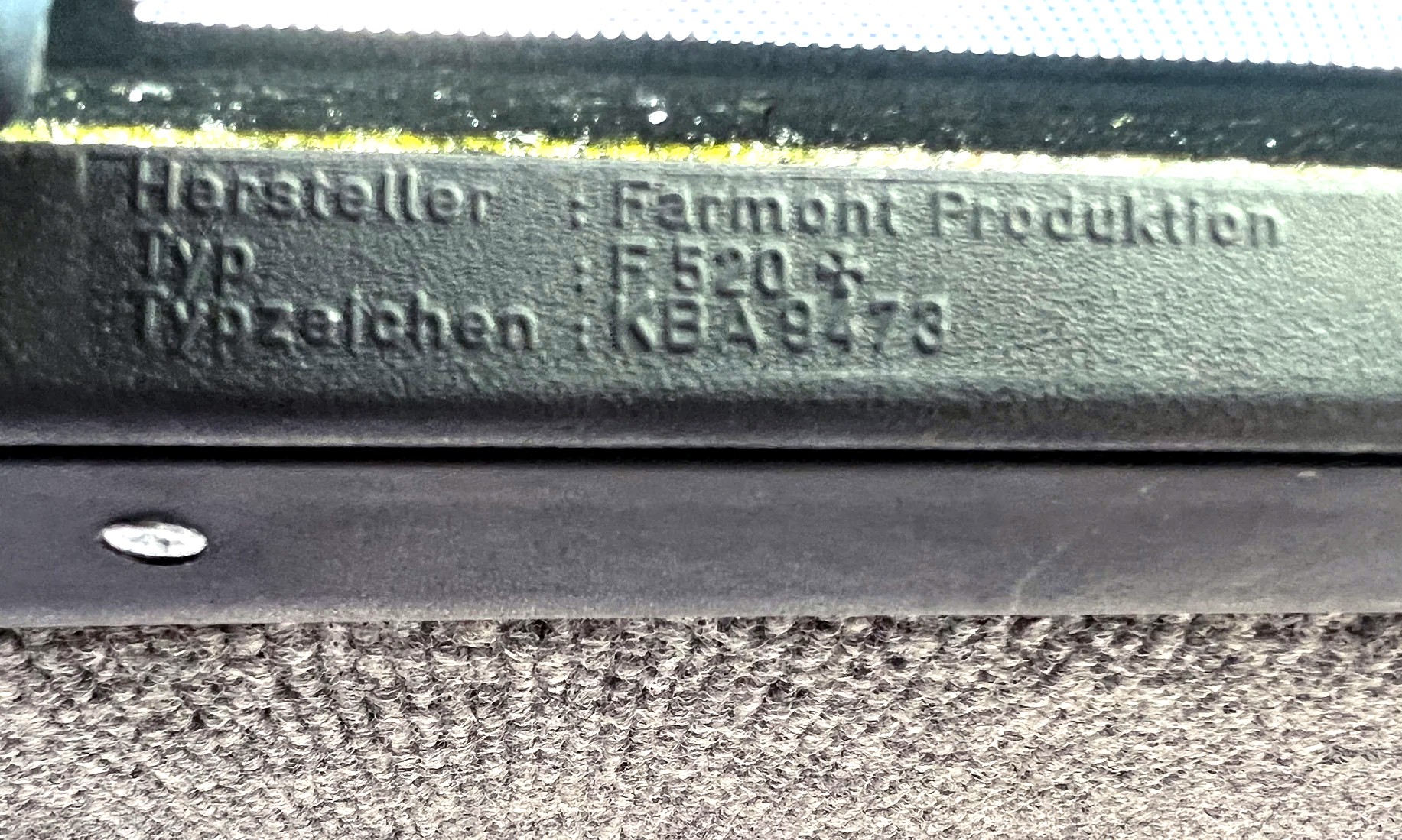 Farmont Identification Imprint