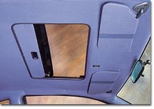 F1400 Interior - Hard Sliding Shade